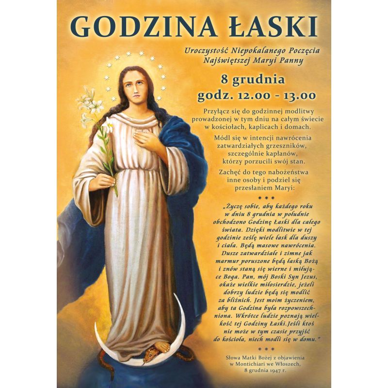 Plakat - Godzina łaski (2)