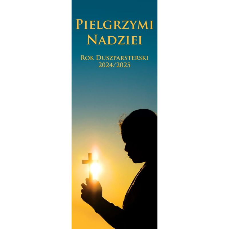 Baner na Rok Duszpasterski 2024/2025 "Pielgrzymi nadziei" 75x200 cm (4)